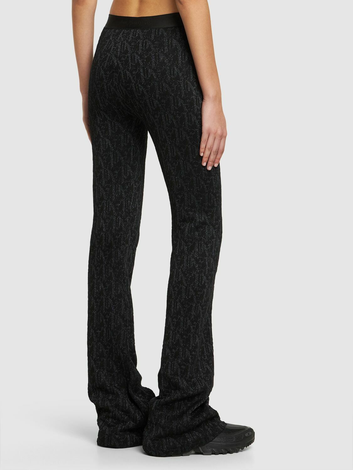 PALM ANGELS - Monogram Viscose Blend Pants Palm Angels