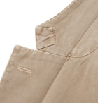 Incotex - Beige Garment-Dyed Cotton and Cashmere-Blend Twill Blazer - Beige
