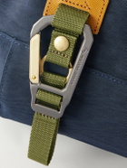Master-Piece - Link Leather-Trimmed Nylon-Twill Belt Bag