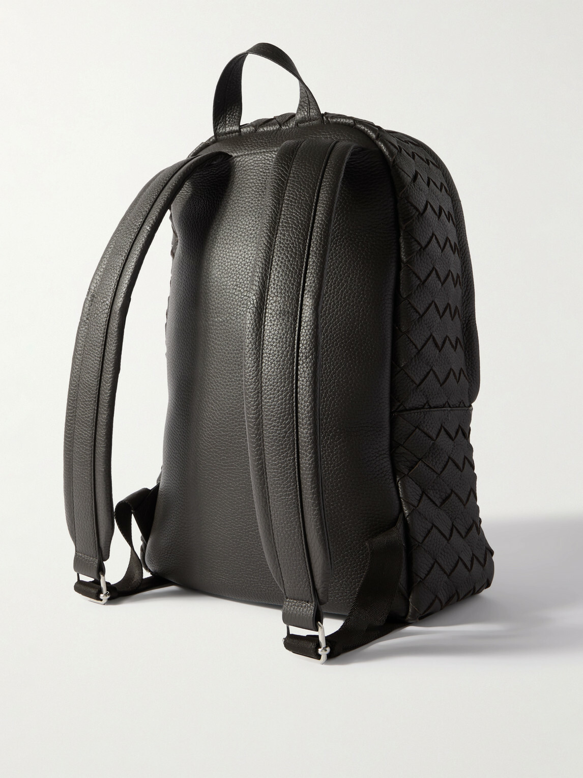 Bottega Veneta - Intrecciato Full-Grain Leather Backpack