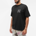 Palm Angels Men's Monogram T-Shirt in Black