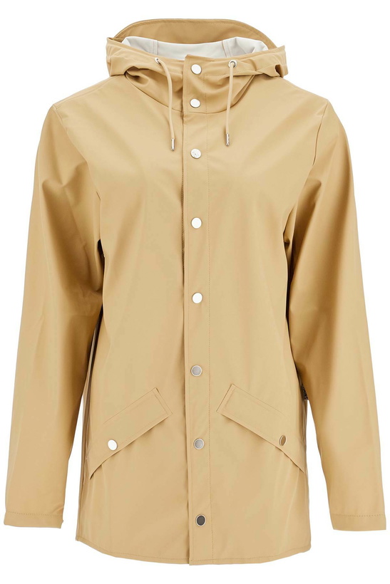 Photo: RAINS unisex rain jacket Beige