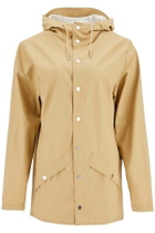 RAINS unisex rain jacket Beige