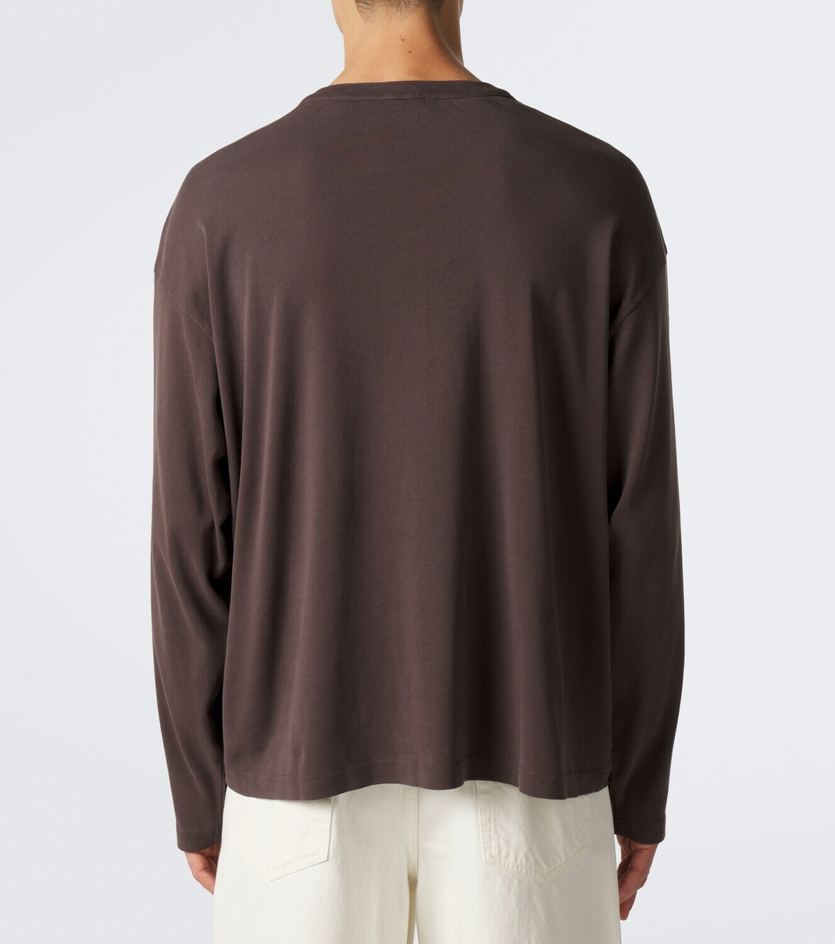Frame Cotton jersey Henley shirt