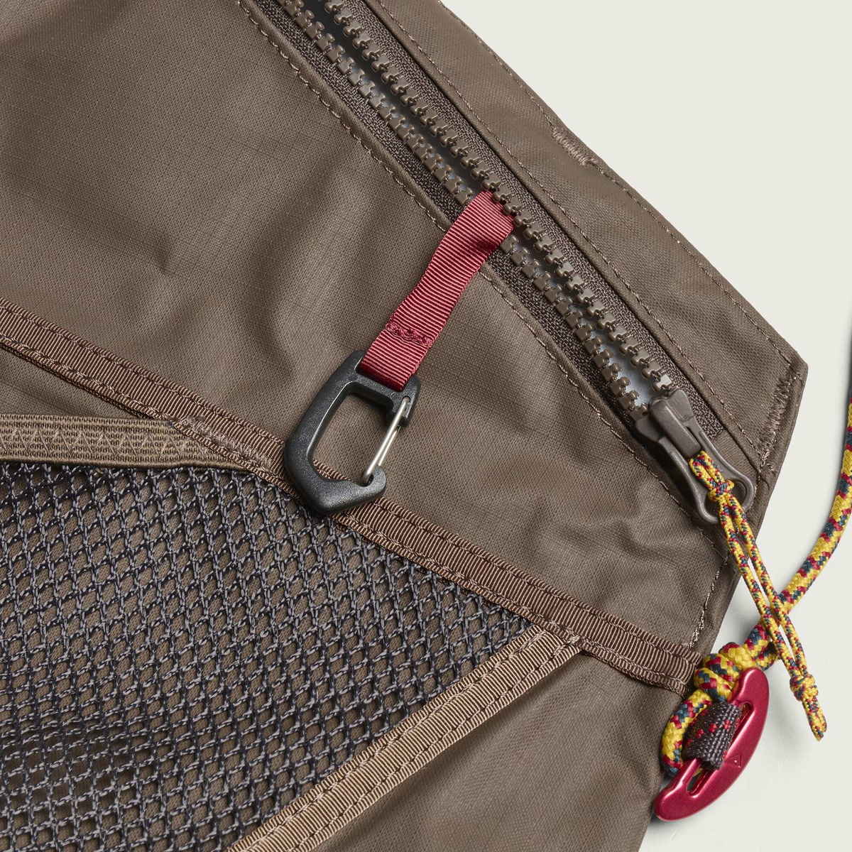 Klättermusen Men's Hrid WP Accessory Bag 3L in Slate Brown