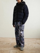 Aztech Mountain - Matthew Day Jackson Straight-leg Padded Printed Ski Pants - Blue