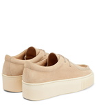 Gabriela Hearst - Fontaina suede platform sneakers