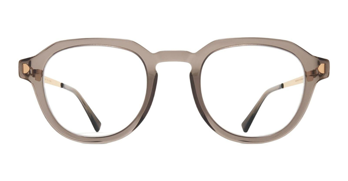 Mykita Elbert - Clear Ash / Champagne Gold Rx Glasses