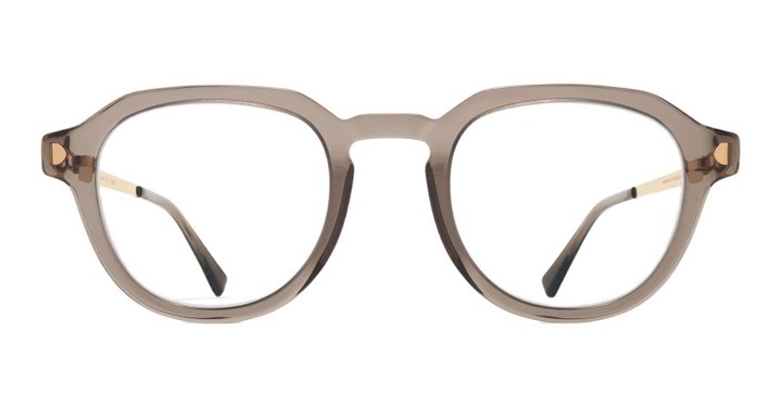 Photo: Mykita Elbert - Clear Ash / Champagne Gold Rx Glasses
