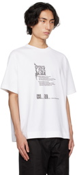 Simone Rocha White Boxy T-Shirt