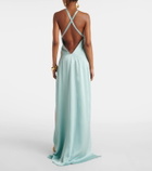 Tom Ford Halterneck silk satin gown