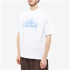 Late Checkout Men's Double Trouble T-Shirt in Blue/White