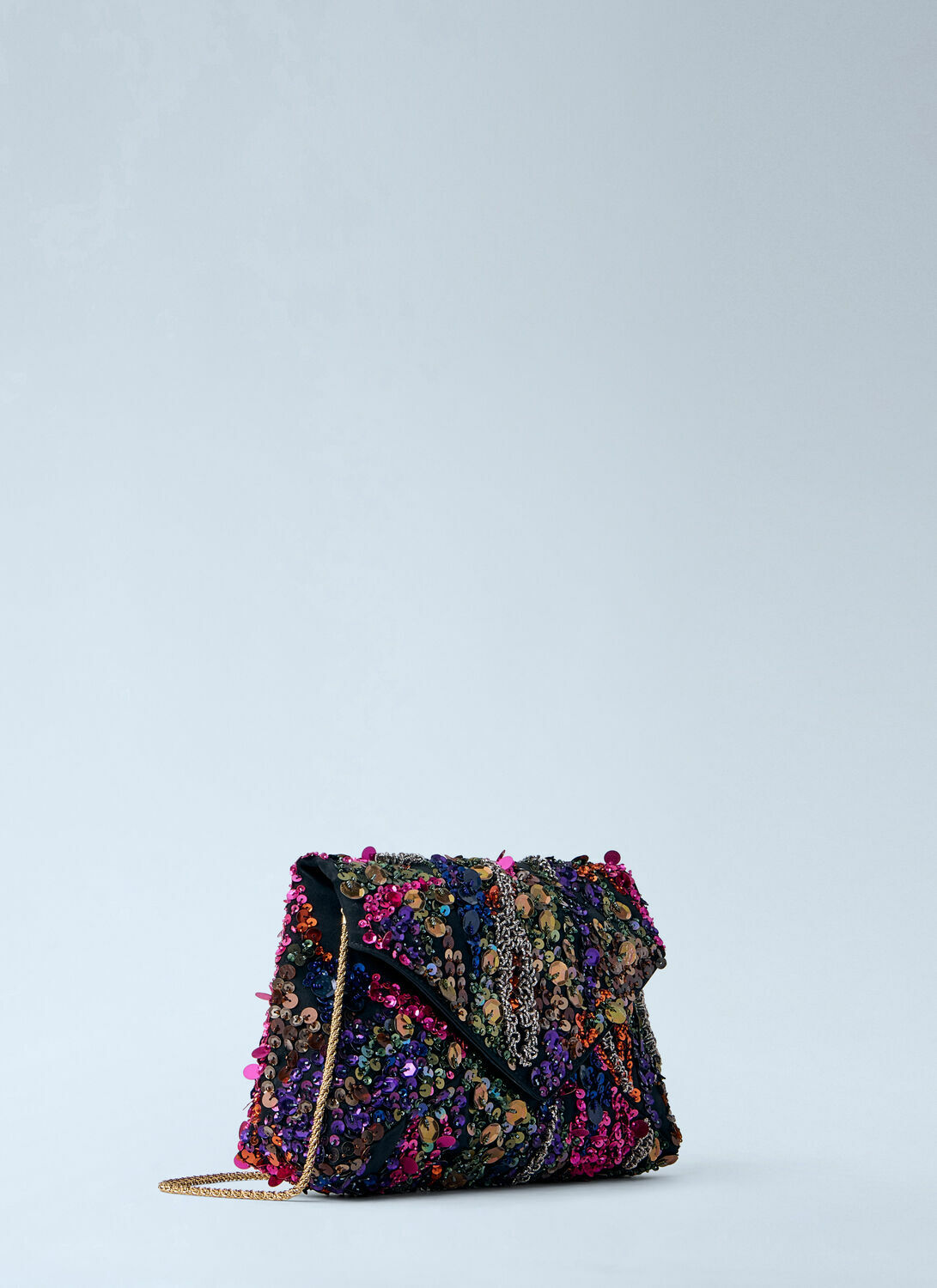Dries Van Noten Sequin-Embellished Clutch Bag