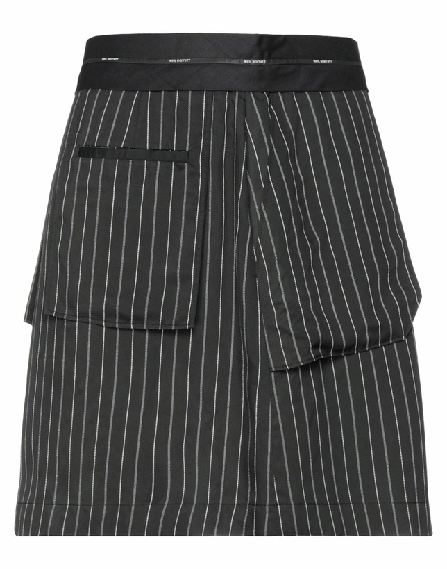 Photo: Neil Barrett Womens Mini skirt in Black
