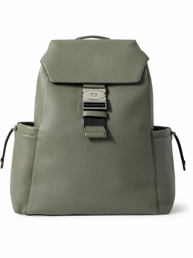 Photo: Mulberry - Utility Postman's Buckle Full-Grain Leather Backpack