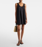 Leset Yoko cotton poplin minidress