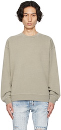 Ksubi Taupe 4X4 Biggie Sweatshirt