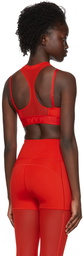 adidas x IVY PARK Red Recycled Polyester Sports Bra