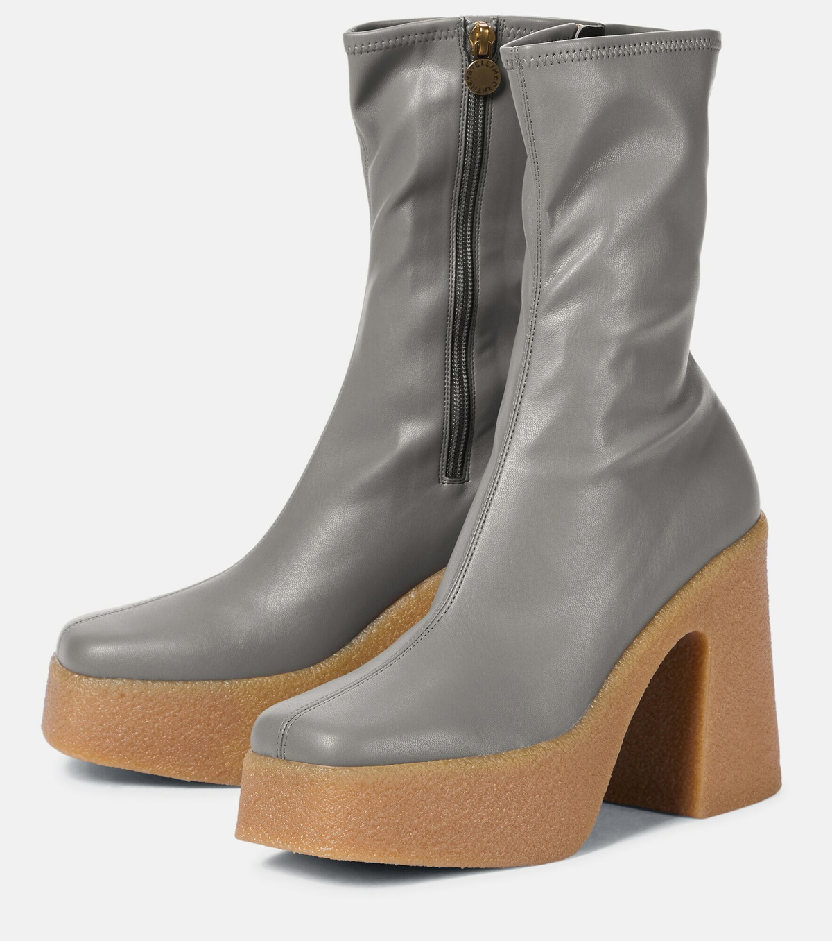 Stella mccartney platform hot sale ankle boots