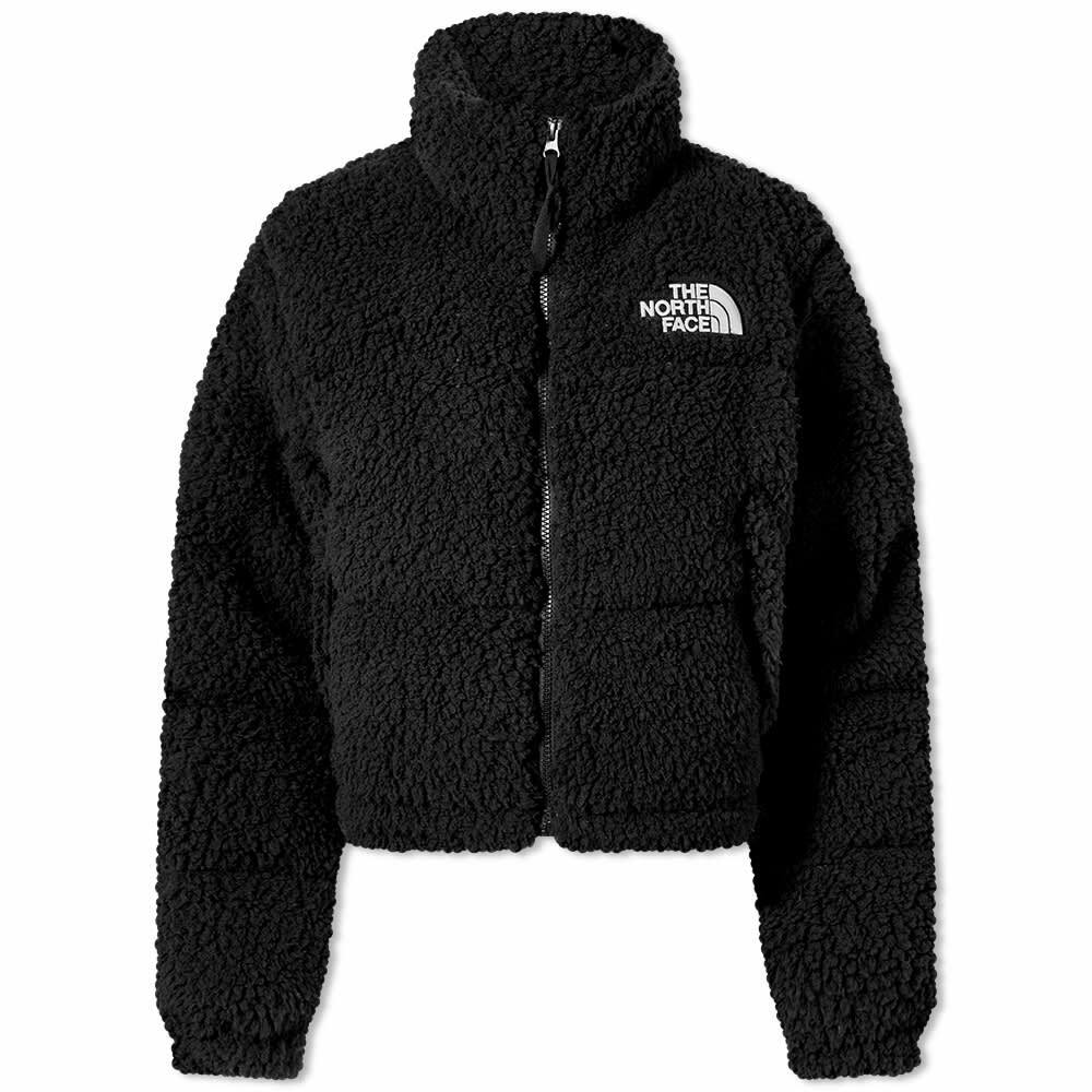 The North Face Women's Sherpa Nuptse Jacket in Tnf Black