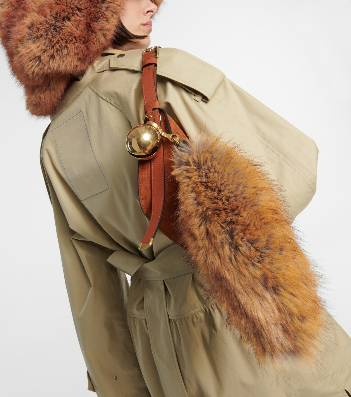 Burberry Fauxfur bag charm Burberry