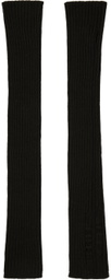 Rick Owens Green Porterville Ribbed Arm Warmers
