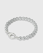 Hatton Labs Classic Pearl Bracelet Silver - Mens - Jewellery