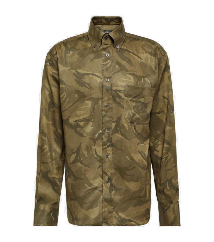 Photo: Tom Ford Camouflage shirt