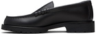 Common Projects Black Leather Chunky Loafers