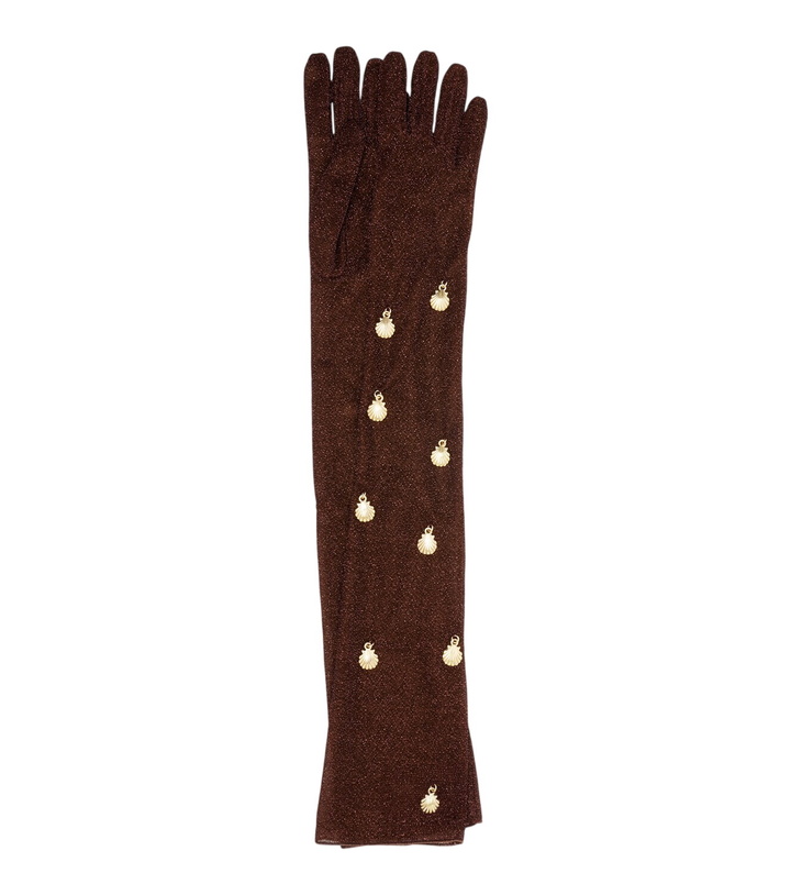 Photo: Oséree Lumière embellished gloves