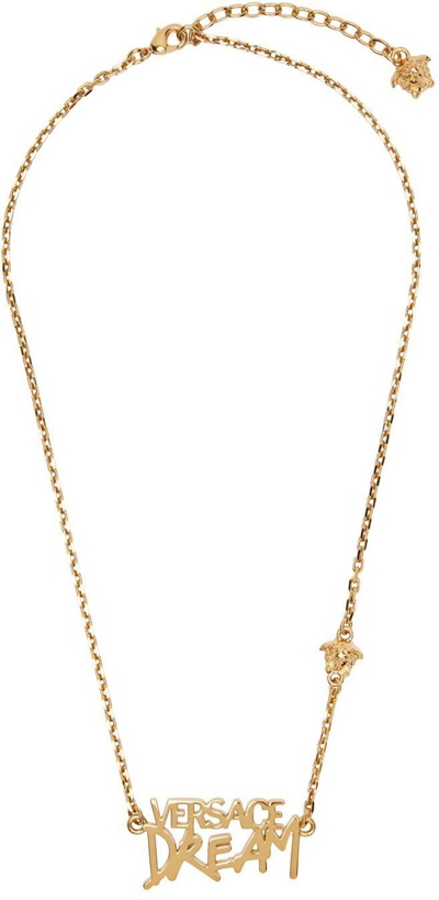 Photo: Versace Gold 'Dream' Necklace