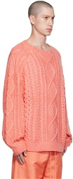 Fear of God ESSENTIALS Pink Raglan Sweater