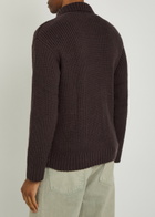 Carhartt Wip Chore Knit Cardigan Dark Brown