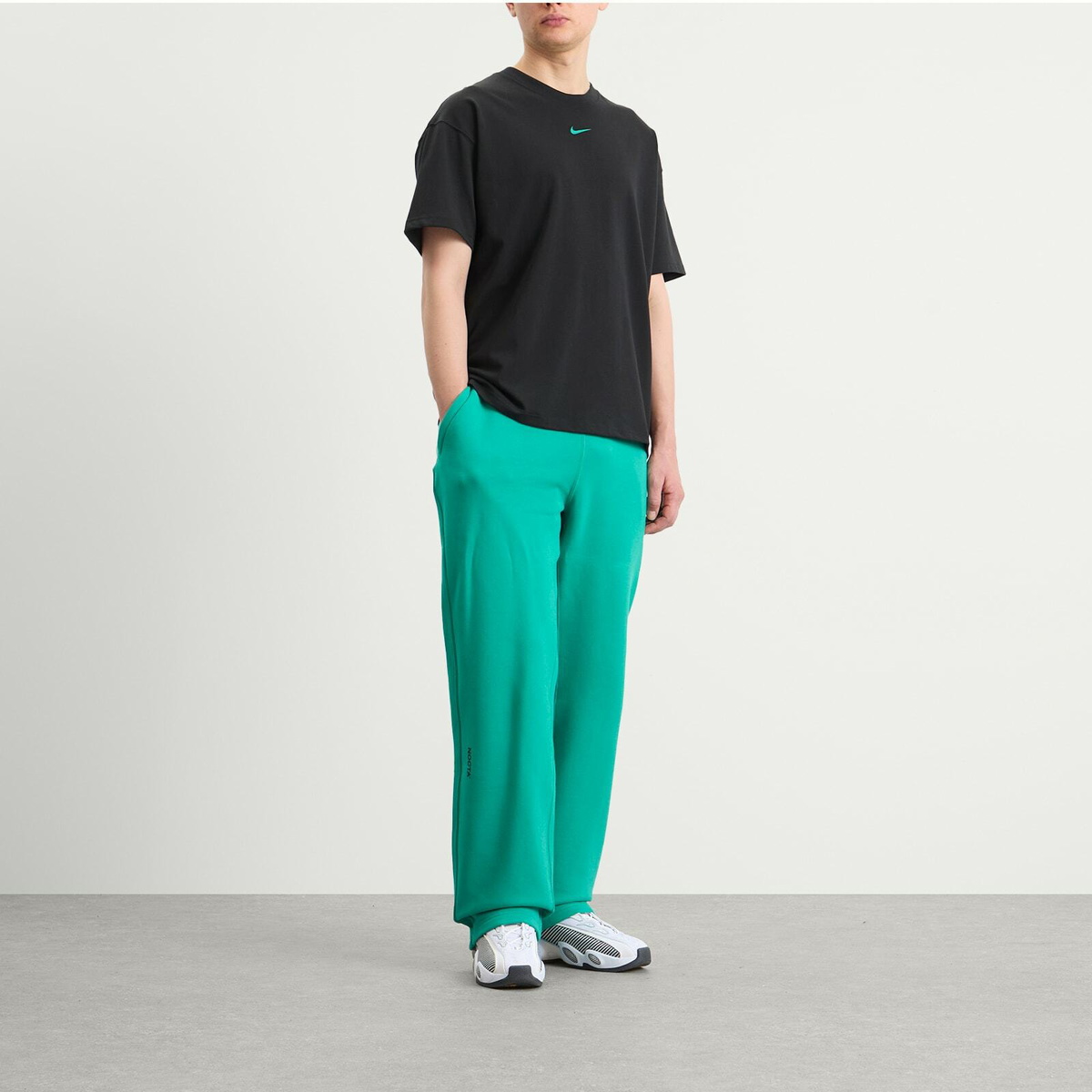 Nike Men's x NOCTA Cardinal Stock Open Hem Fleece Pant in Neptune
