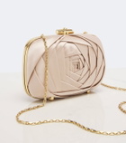 Roger Vivier Rose Vivier satin clutch