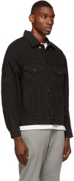 Kenzo Black Denim Standard Jacket