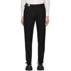 1017 ALYX 9SM Black Wool Stirrup Suit Trousers