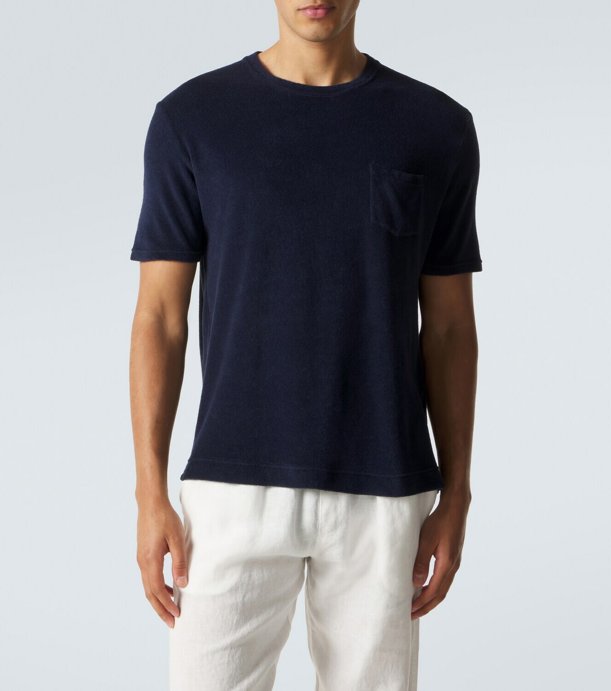 Thom Sweeney Cotton jersey T-shirt