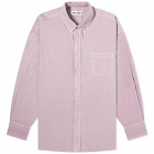 Our Legacy Men's Borrowed Button Down Shirt in Lilac