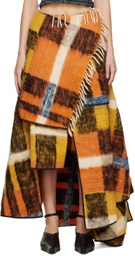 Luna Del Pinal Multicolor Blanket Skirt