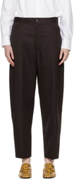 Cordera Brown Carrot Trousers
