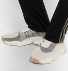 adidas Consortium - Bristol Studio Crazy BYW LVL II Suede and Mesh Sneakers - Men - Off-white