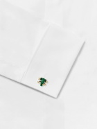 Paul Smith - Frog Gold-Tone Enamel Cufflinks