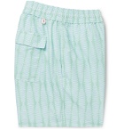 Pink House Mustique - Printed Mid-Length Swim Shorts - Green