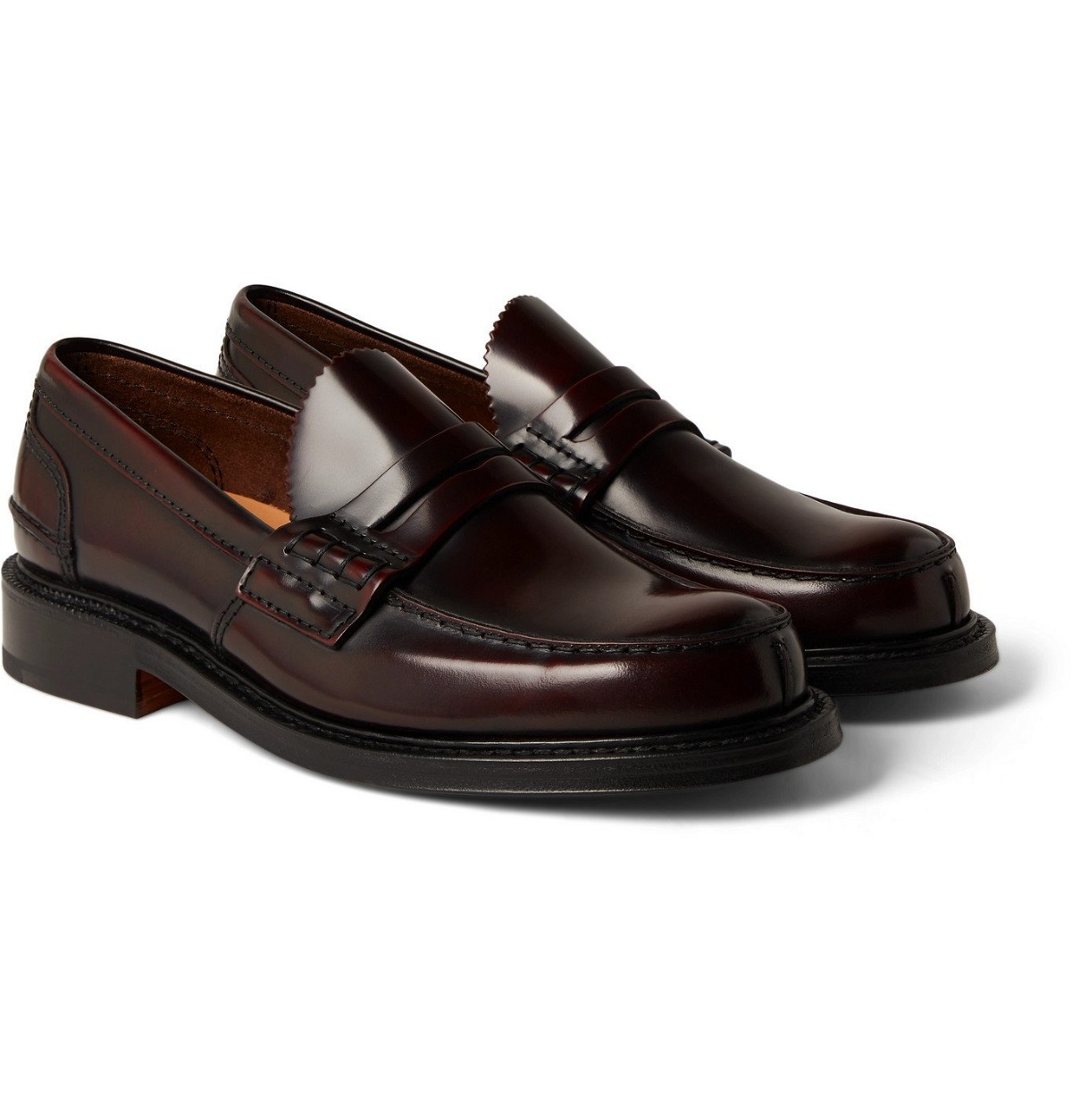 Church's - Willenhall Bookbinder Fumè Leather Penny Loafers