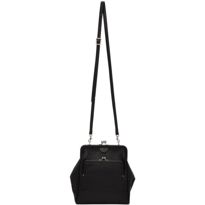 Photo: Ys Black Soft Wrinkled Clasp Bag