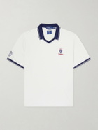 Polo Ralph Lauren - Wimbledon Logo-Embroidered Piqué Polo Shirt - White