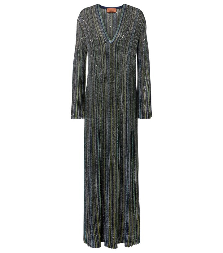 Photo: Missoni Striped lamé gown