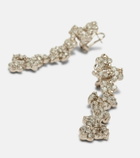 Jil Sander Crystal-embellished drop earrings