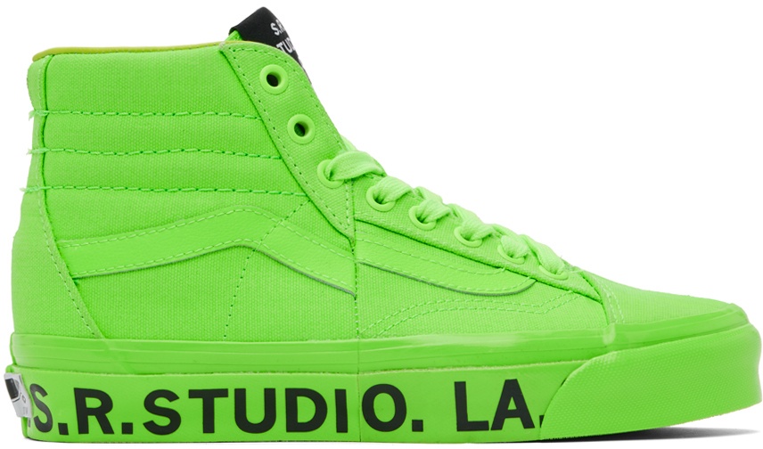 Photo: Vans Green S.R. STUDIO. LA. CA. Edition Sk8-Hi Sneakers